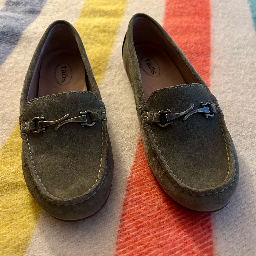 Taos Bit Moc Loafers in Green